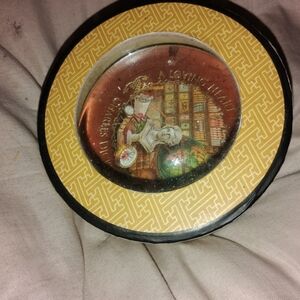 Punch Studio Gold and Red Decorative Paperweight